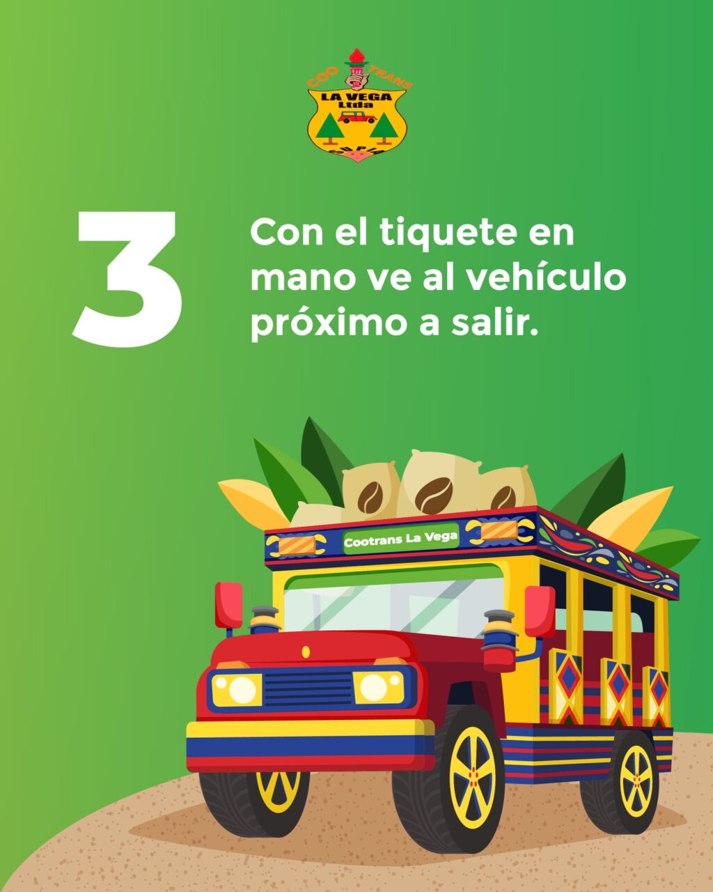 Instagram post from cootranslavega. This post is in position 2.