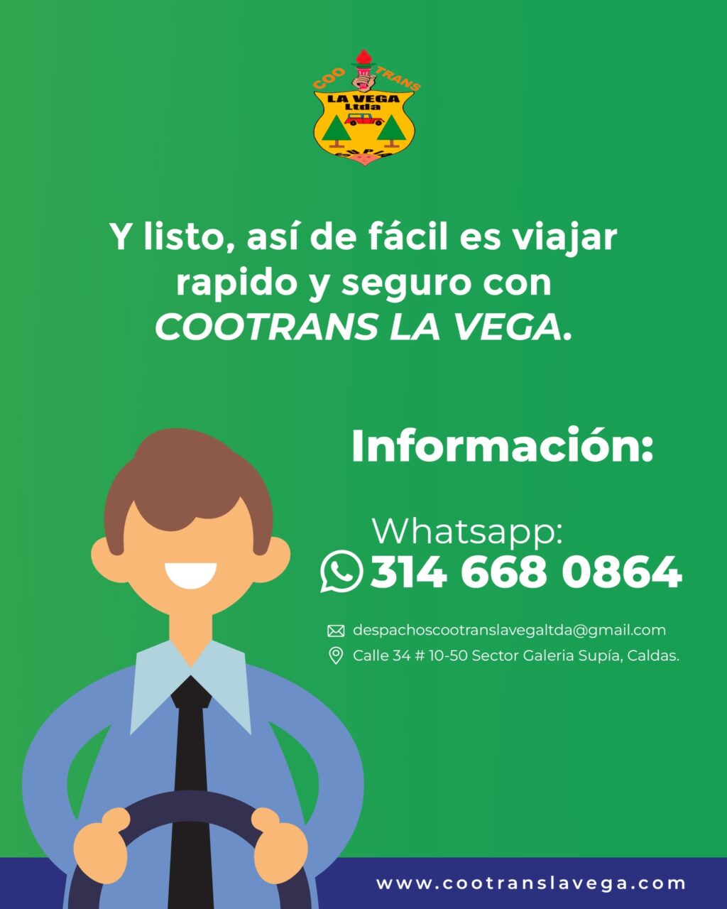 Instagram post from cootranslavega. This post is in position 3.